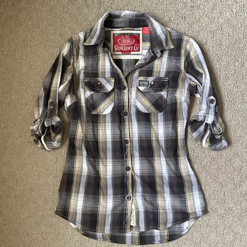 Women’s Plaid Button Down
